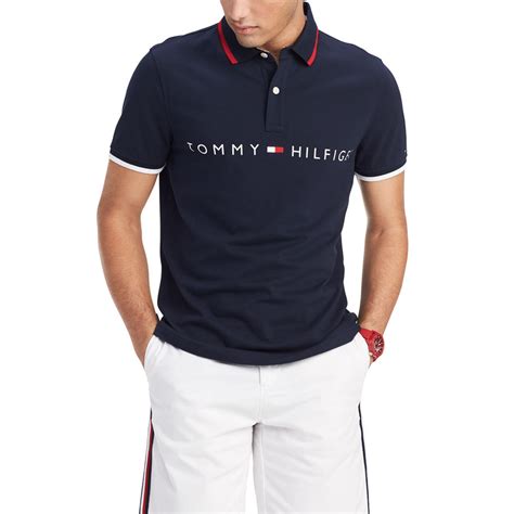 tommy hilfiger men's polos.